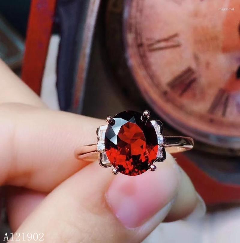Cluster Rings KJJEAXCMY Boutique Jewelryar 925 Silver-inlaid Natural Gem Garnet Girl Ring Support Detection
Cluster Rings KJJEAXCMY Boutique Jewelryar 925 Silver-inlaid Natural Gem Garnet Girl Ring Support Detection