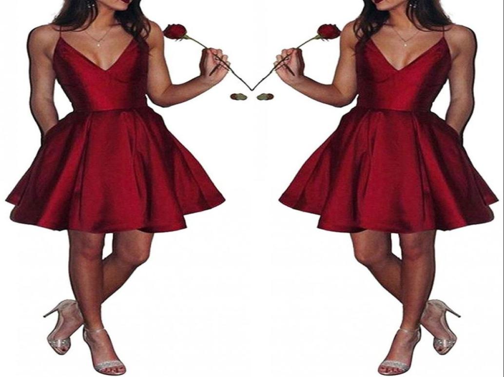 V Neck Satin Short Homecoming Dresses Sexy Spaghetti Straps A Line Knee Length Formal Party Gowns Short Prom Dresses BM04488402613, Silver
V Neck Satin Short Homecoming Dresses Sexy Spaghetti Straps A Line Knee Length Formal Party Gowns Short Prom Dresses BM04488402613, Silver