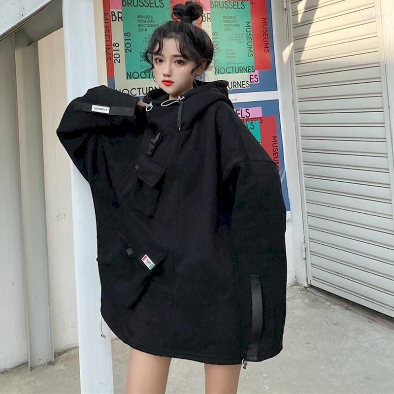 Women's Hoodies Oversized Fleece Tooling Women Autumn Winter Fashion Casual Loose Hooded Jacket Goth Clothes Womens Hoodie, Black
Women's Hoodies Oversized Fleece Tooling Women Autumn Winter Fashion Casual Loose Hooded Jacket Goth Clothes Womens Hoodie, Black