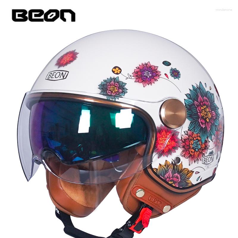 Motorcycle Helmets BEON B120 Retro Helmet Summer Motorbike Bicycle Riding 3/4 Cascos Para Moto Motocross Capacete
Motorcycle Helmets BEON B120 Retro Helmet Summer Motorbike Bicycle Riding 3/4 Cascos Para Moto Motocross Capacete