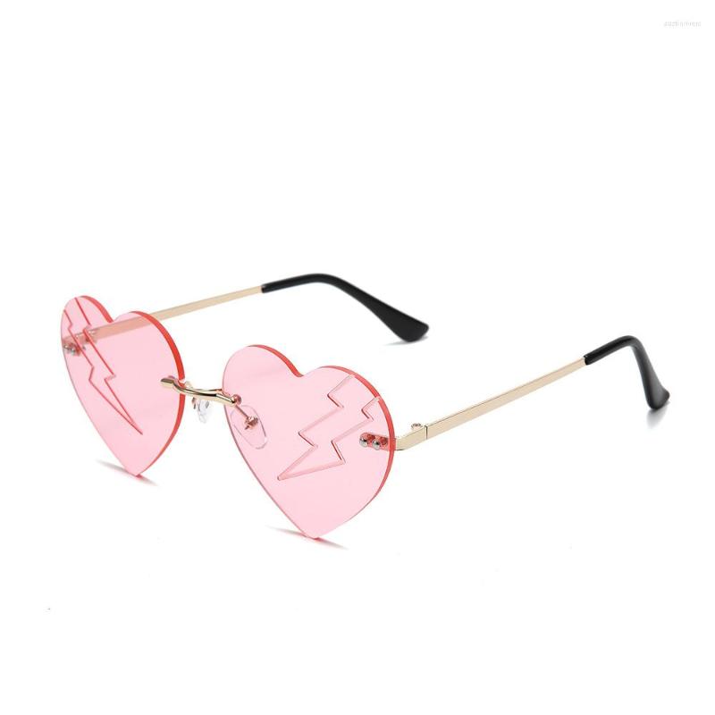 Sunglasses Mosengkw Fashion Heart Rimless Alloy Trendy Personality Hip Hop Funny Party Eyewear
Sunglasses Mosengkw Fashion Heart Rimless Alloy Trendy Personality Hip Hop Funny Party Eyewear