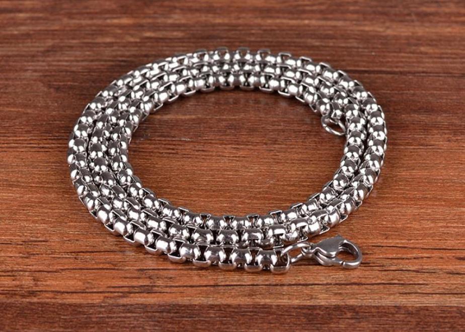 Mens Necklace Chain Stainless Steel Gold Silver Black Tone Whole Necklace for Men Jewelry 345mm7024548
Mens Necklace Chain Stainless Steel Gold Silver Black Tone Whole Necklace for Men Jewelry 345mm7024548