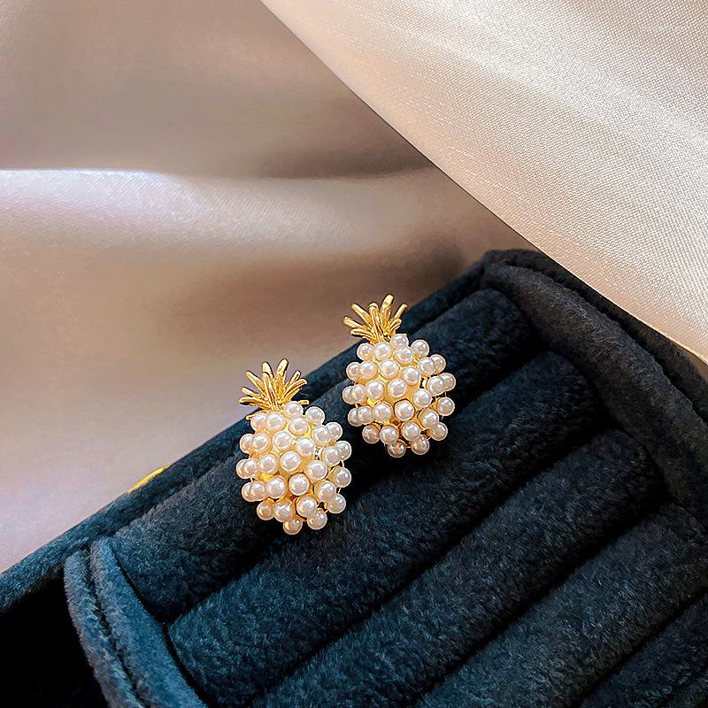 Stud Earrings Exknl Geometric Fruit Women Classic Pineapple Simulated Pearl Female Fashion Jewelry 2023
Stud Earrings Exknl Geometric Fruit Women Classic Pineapple Simulated Pearl Female Fashion Jewelry 2023