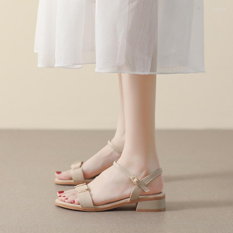 Sandals Women Simple Summer Shoes For Low Heels Strap Luxury Designers Zapatillas Mujer, Beige
Sandals Women Simple Summer Shoes For Low Heels Strap Luxury Designers Zapatillas Mujer, Beige