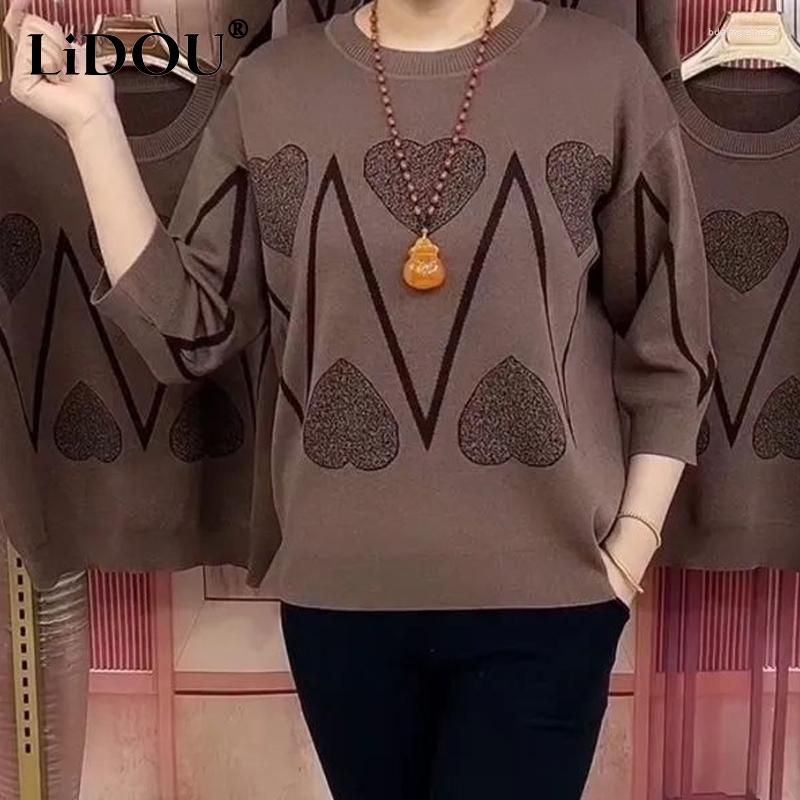Women's T Shirts 2023 Summer Three Quarter T-Shirts Women Round Neck Fashion Printing Loose Casual Pullovers Korean Style Comfortable Tees, Blue
Women's T Shirts 2023 Summer Three Quarter T-Shirts Women Round Neck Fashion Printing Loose Casual Pullovers Korean Style Comfortable Tees, Blue