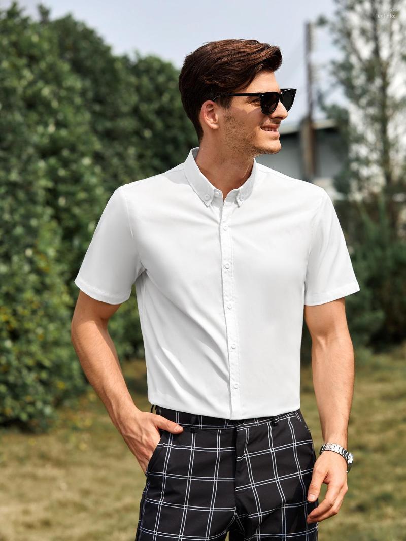 Men' Casual Shirts Men' Men' White Business Short Sleeve Shirt Summer European And American Style Slim Single Breasted Top
Men' Casual Shirts Men' Men' White Business Short Sleeve Shirt Summer European And American Style Slim Single Breasted Top