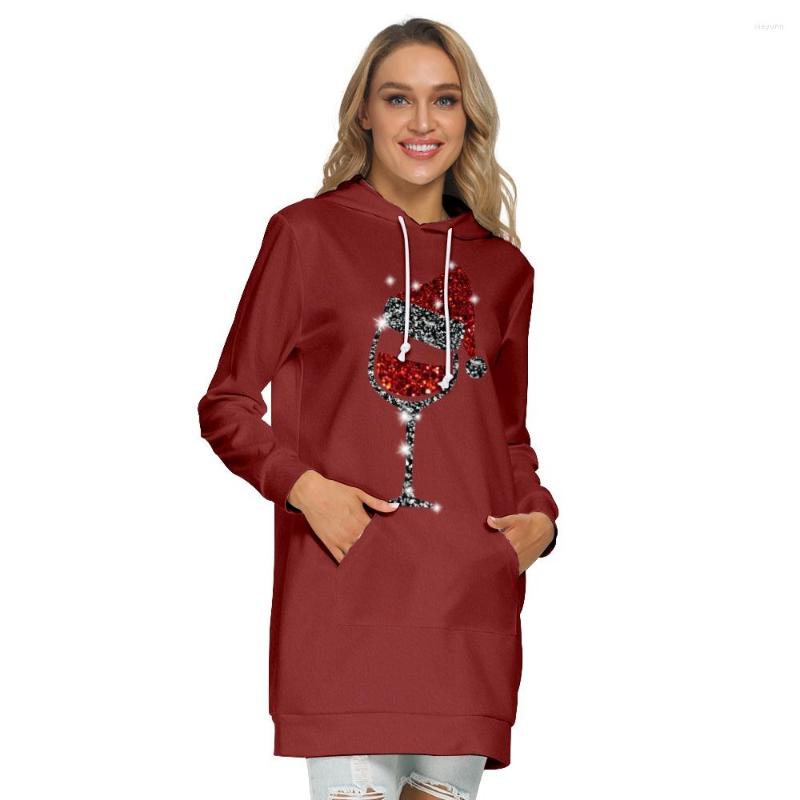 Women's Hoodies 3D Christmas Red Wine Glass Long Bag Sweatshirt With Hoodie Shiny Cute Winter Trend Loose Long-sleeved Pullovers, 3t71
Women's Hoodies 3D Christmas Red Wine Glass Long Bag Sweatshirt With Hoodie Shiny Cute Winter Trend Loose Long-sleeved Pullovers, 3t71