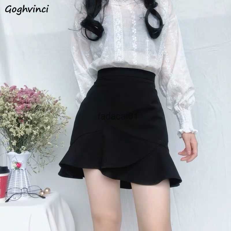 Skirts Women Summer Ruffles Korean Style Hipskirt Slender Mini Fashion Leisure Solid Ulzzang Black Womens Faldas Chic Retro New L230621, Black7
Skirts Women Summer Ruffles Korean Style Hipskirt Slender Mini Fashion Leisure Solid Ulzzang Black Womens Faldas Chic Retro New L230621, Black7