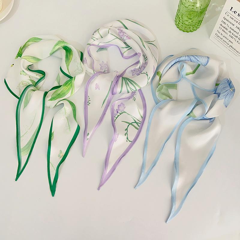 Scarves INS Flower Diamond Scarf Long Tie Hair Band Ribbon French Autumn Plant Garden Women's Twill Decoration Silk Head
Scarves INS Flower Diamond Scarf Long Tie Hair Band Ribbon French Autumn Plant Garden Women's Twill Decoration Silk Head