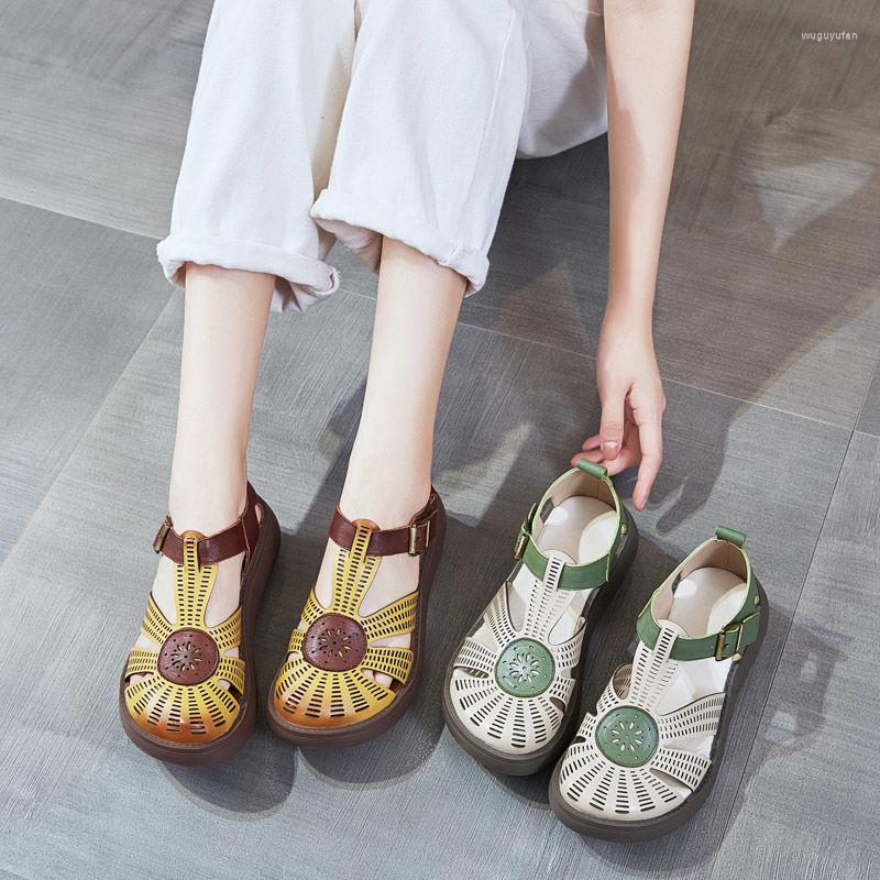 Sandals Wedge Women's 2023 Summer Hollow Hole Shoes Ethnic Style Color Matching Platform Heel Roman, Yellow
Sandals Wedge Women's 2023 Summer Hollow Hole Shoes Ethnic Style Color Matching Platform Heel Roman, Yellow