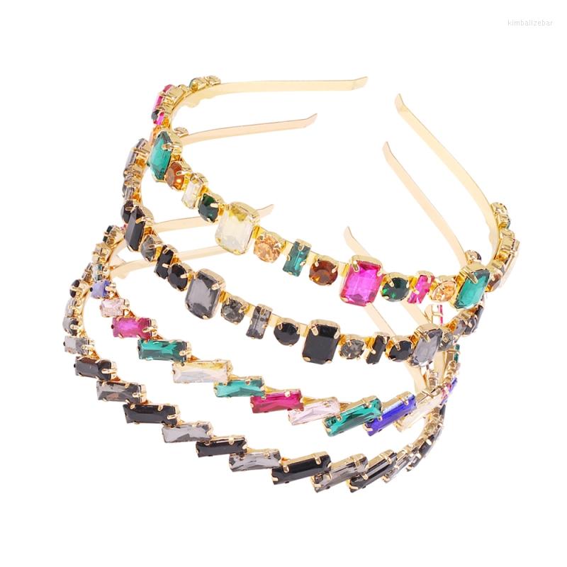 Hair Clips Korean Luxury Rhinestone Headband Colored Irregular Full Crystal Hoop Ornament Trendy Bridal Crown Accessories
Hair Clips Korean Luxury Rhinestone Headband Colored Irregular Full Crystal Hoop Ornament Trendy Bridal Crown Accessories