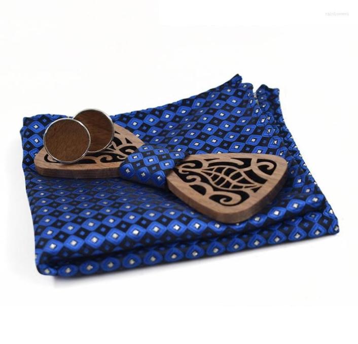 Bow Ties Fashion Handmade Wooden Hollow Out Carved Tie Distinctive CufflinksKerchief For Party Wedding 1order 1set3780700
Bow Ties Fashion Handmade Wooden Hollow Out Carved Tie Distinctive CufflinksKerchief For Party Wedding 1order 1set3780700