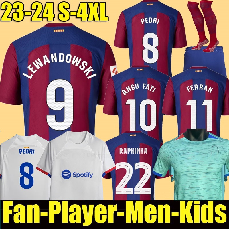 3XL 4XL 23/24 LEWANDOWSKI ANSU FATI Soccer Jerseys 2023 FERRAN ADAMA PEDRI DEST GAVI BarcelonaS Home Away maillots football shirt men kids kit uniform, 22 23 home+ucl
3XL 4XL 23/24 LEWANDOWSKI ANSU FATI Soccer Jerseys 2023 FERRAN ADAMA PEDRI DEST GAVI BarcelonaS Home Away maillots football shirt men kids kit uniform, 22 23 home+ucl