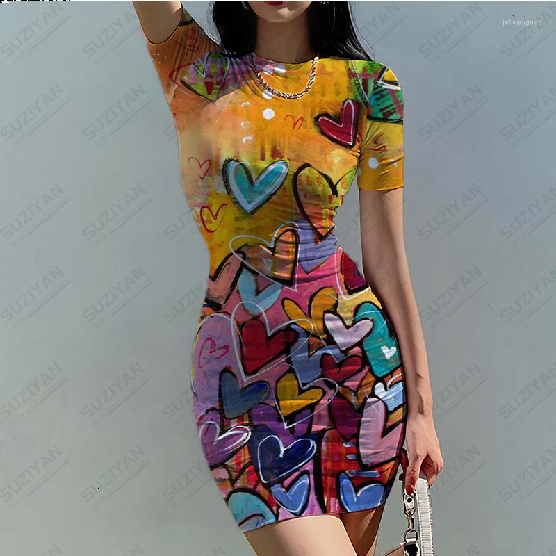 Casual Dresses Selling Women's Short Sleeve Round Neck Skirt With Sexy And Personalized 3D Printing Fashion Breathable Wrap Hip, Pm3620tsds
Casual Dresses Selling Women's Short Sleeve Round Neck Skirt With Sexy And Personalized 3D Printing Fashion Breathable Wrap Hip, Pm3620tsds