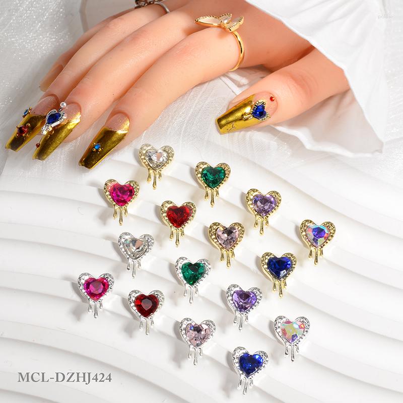 Nail Art Decorations Love Heart Charms Gold Metal Frame Hemming Rhinestone Diamond Crystal Manicure Jewelry Accessories
Nail Art Decorations Love Heart Charms Gold Metal Frame Hemming Rhinestone Diamond Crystal Manicure Jewelry Accessories