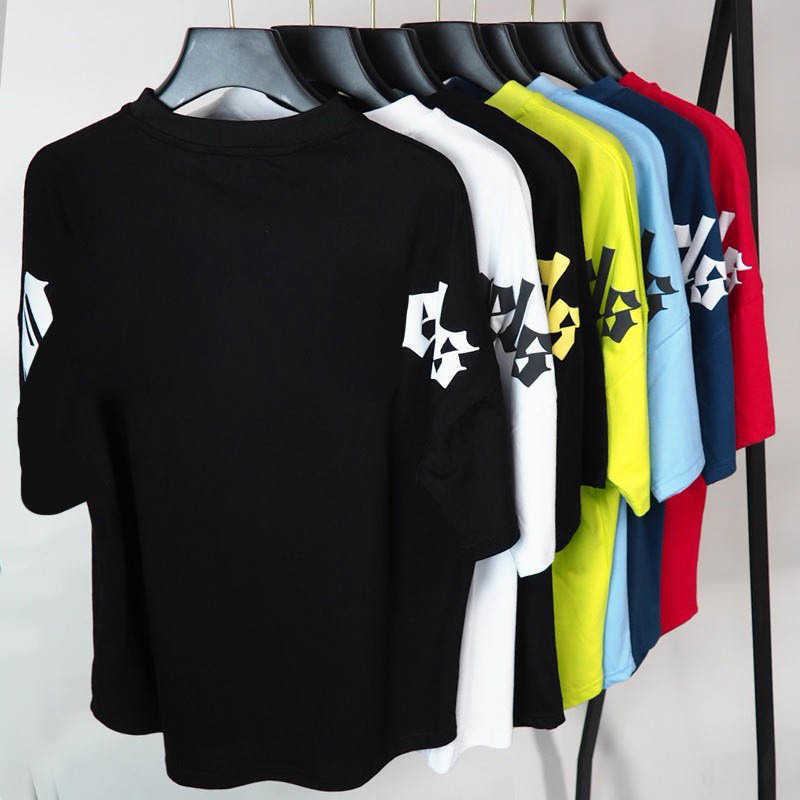 Fashion Designer t Shirt Correct Version Palm High Street Summer Back Foam Big Letter Print Tide Round Neck Short Sleeve Tees Men and Women Casual Tshirtsqzm1
Fashion Designer t Shirt Correct Version Palm High Street Summer Back Foam Big Letter Print Tide Round Neck Short Sleeve Tees Men and Women Casual Tshirtsqzm1