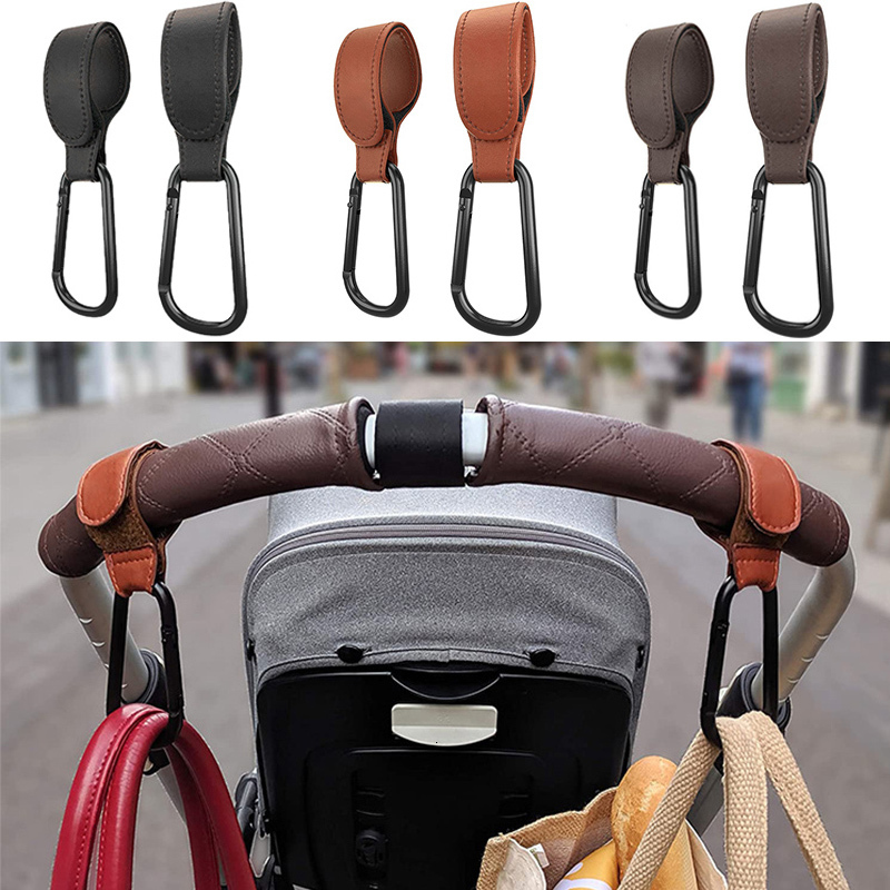 Stroller Parts Accessories 12pcs PU Leather Baby Bag Hook Pram Rotate 360 Degree Rotatable Cart Organizer 230628
Stroller Parts Accessories 12pcs PU Leather Baby Bag Hook Pram Rotate 360 Degree Rotatable Cart Organizer 230628