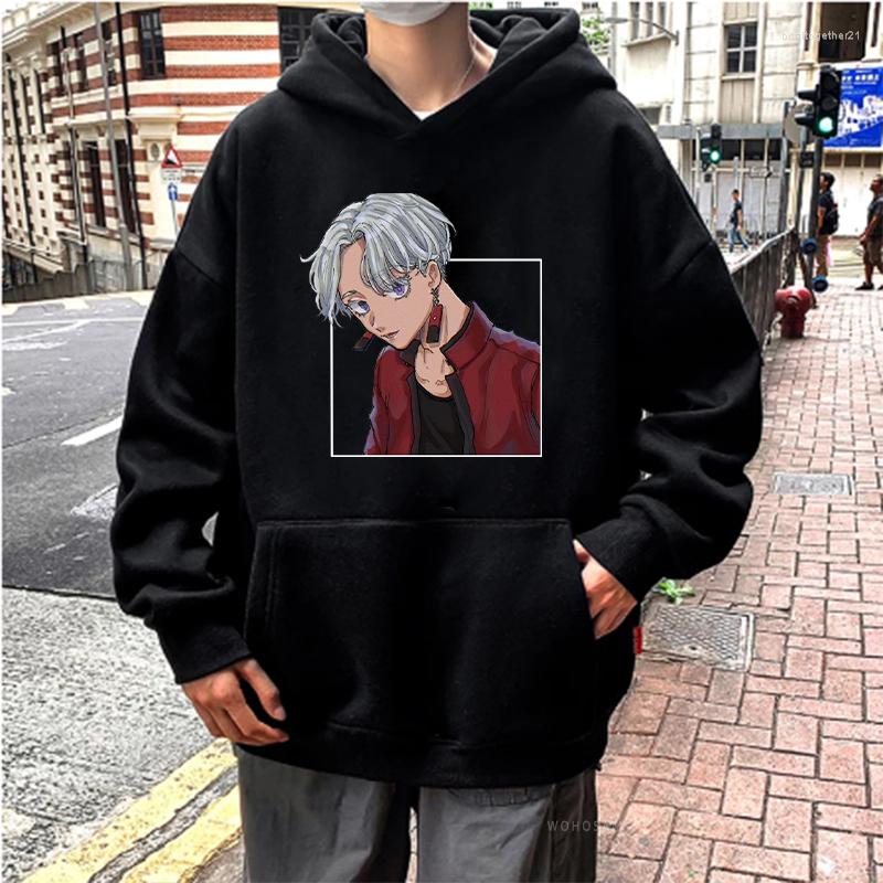 Men's Hoodies Anime Tokyo Revengers Izana Kurokawa Cartoon Men Streetwear Harajuku Manga Cool Graphics Fashion Hip Hop Sweatshirts, Green 
Men's Hoodies Anime Tokyo Revengers Izana Kurokawa Cartoon Men Streetwear Harajuku Manga Cool Graphics Fashion Hip Hop Sweatshirts, Green