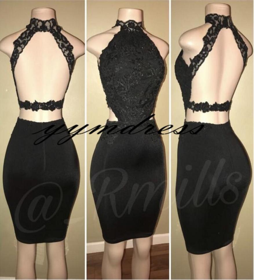 Black Short Cocktail Dress Arabian Formal Evening Gowns Halter Neck Lace Prom Dress Custom Made vestidos de fiesta6806007, Dark red
Black Short Cocktail Dress Arabian Formal Evening Gowns Halter Neck Lace Prom Dress Custom Made vestidos de fiesta6806007, Dark red
