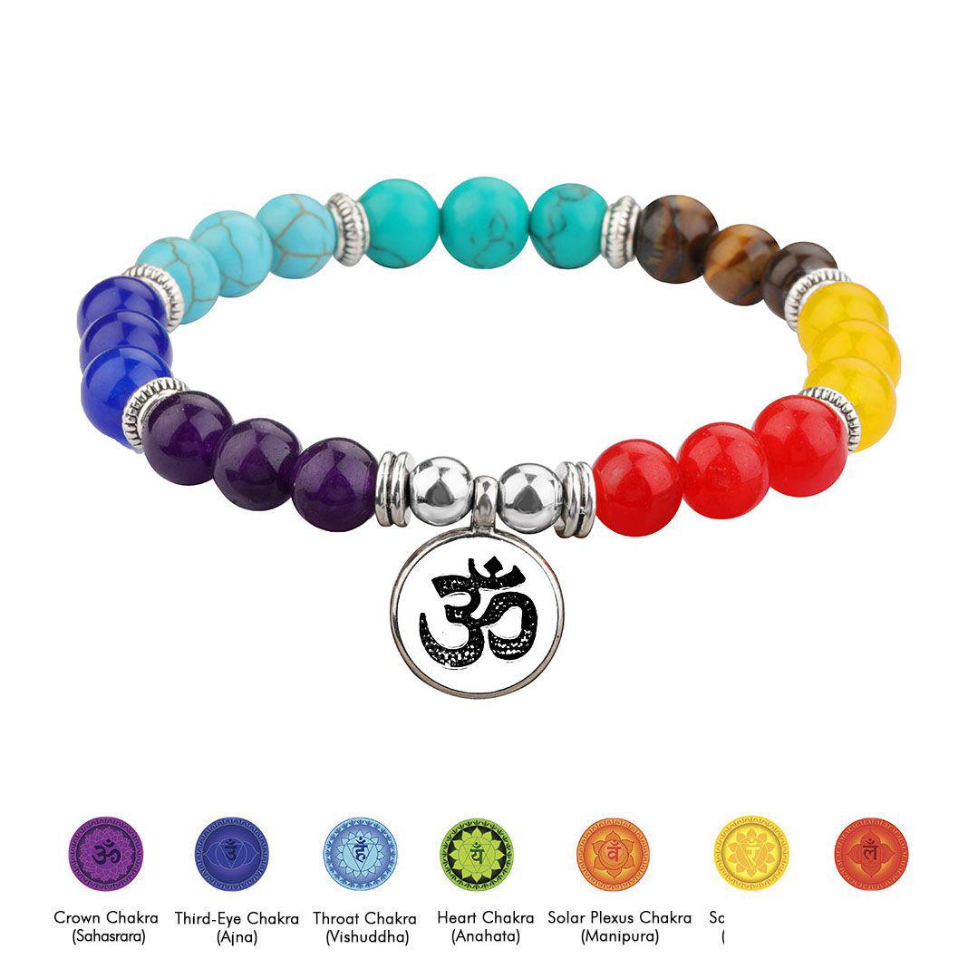 Beaded 7 Chakra Stone Bracelets Om Pendant Stretch Strand Bracelet For Men Women Yoga Charm Jewelry Drop Delivery Dhgtc
Beaded 7 Chakra Stone Bracelets Om Pendant Stretch Strand Bracelet For Men Women Yoga Charm Jewelry Drop Delivery Dhgtc