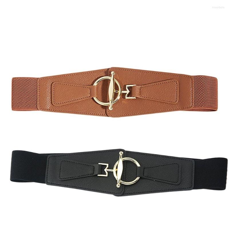 Belts Wild Stretch Waistband Waist Accessories Girdle Elastic Women Female Ladies Wide Belt Metal Buckle, Black
Belts Wild Stretch Waistband Waist Accessories Girdle Elastic Women Female Ladies Wide Belt Metal Buckle, Black