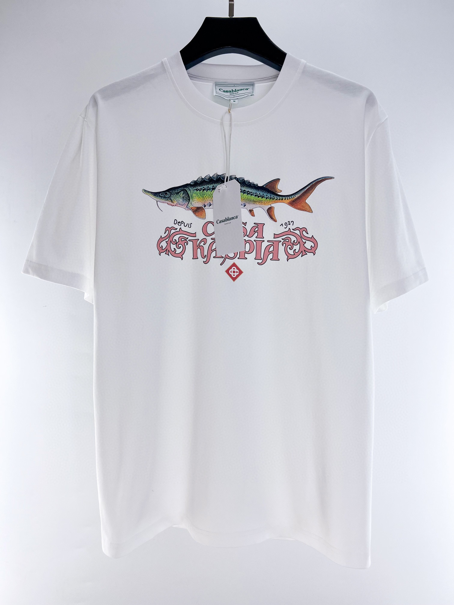 2023 Mens luxury Designer Shirts T Shirt Man Shirt Tshirts Top Woman Tee 30 color styles fish pattern Short Sleeve Hip Hop Womens Casual Men Short sleeve Casablanca, 24
2023 Mens luxury Designer Shirts T Shirt Man Shirt Tshirts Top Woman Tee 30 color styles fish pattern Short Sleeve Hip Hop Womens Casual Men Short sleeve Casablanca, 24