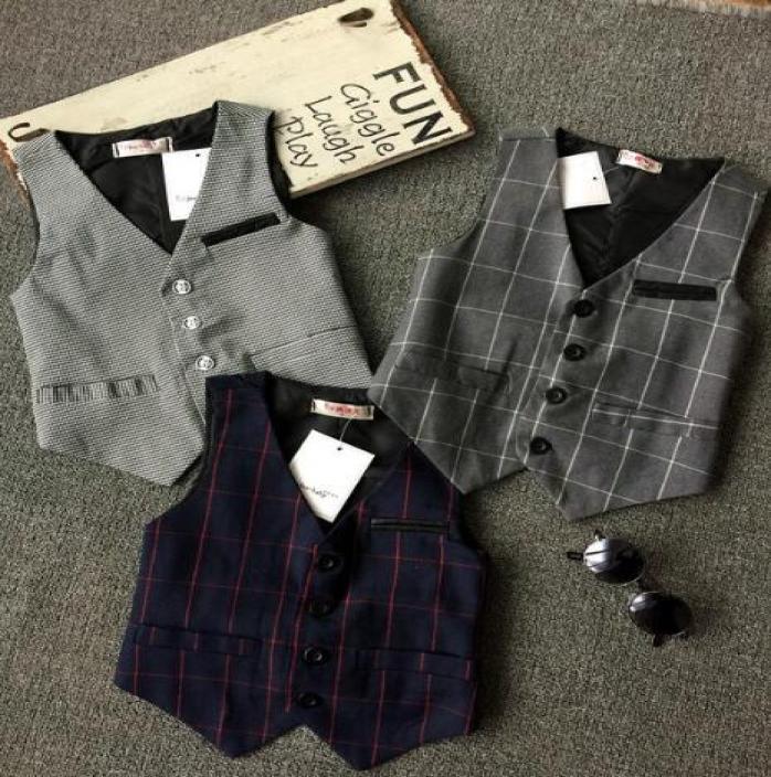 Baby Boy Children039s Waistcoat 2018 Autumn New Korean fashion handsome boys plaid suit vest Waistcoat kids clothing2643819, Ivory
Baby Boy Children039s Waistcoat 2018 Autumn New Korean fashion handsome boys plaid suit vest Waistcoat kids clothing2643819, Ivory