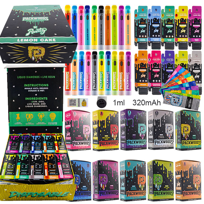 Packwoods Runtz Runty Empty Disposable Vape Pens 1.0ml Rechargeable 320mAh Battery Starter Kit 1ml Vapes 1 Grams Device Pods Liquid Diamonds Live Resign E Cigarettes
Packwoods Runtz Runty Empty Disposable Vape Pens 1.0ml Rechargeable 320mAh Battery Starter Kit 1ml Vapes 1 Grams Device Pods Liquid Diamonds Live Resign E Cigarettes