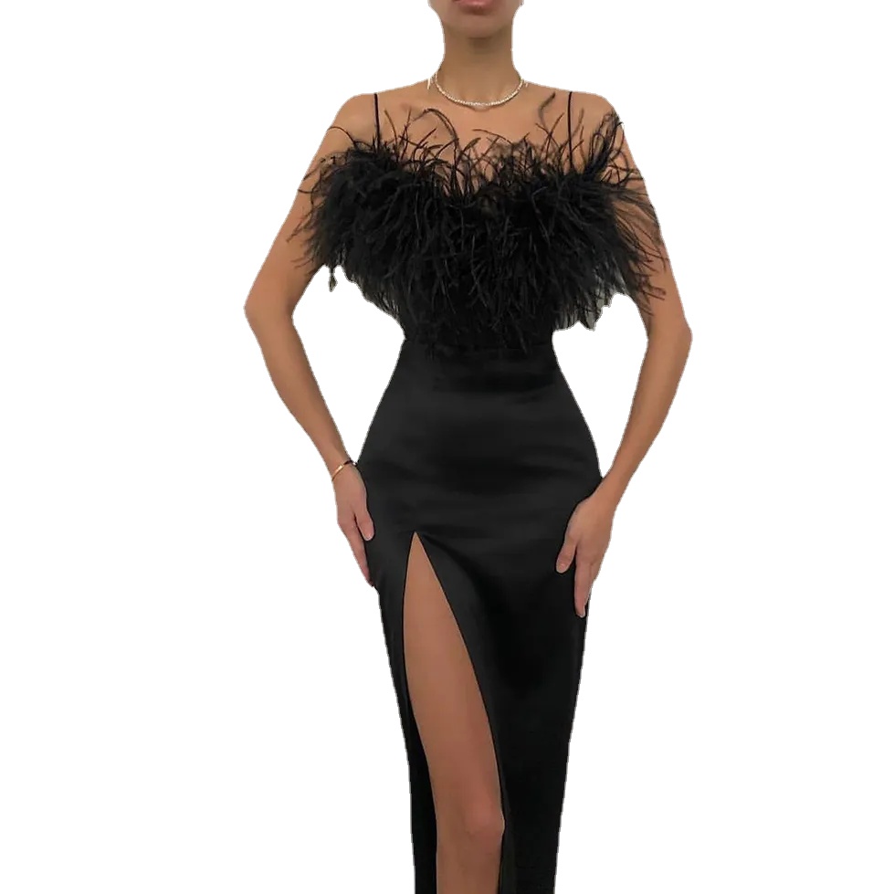 Sexy Black Sequin Mermaid Prom Dresses Custom Made Side Split Evening Celebrity Gowns Crystal vestidos festa Red Carpet Party Dress, Pink
Sexy Black Sequin Mermaid Prom Dresses Custom Made Side Split Evening Celebrity Gowns Crystal vestidos festa Red Carpet Party Dress, Pink