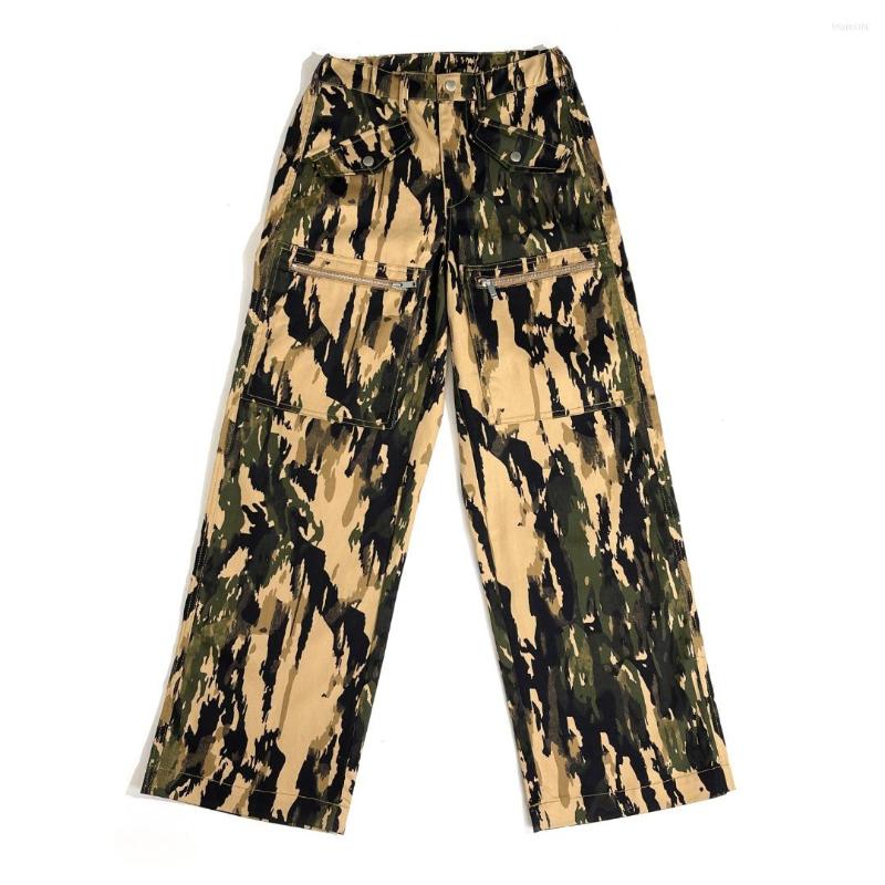 Women' Pants The Spring And Summer 2023 Camouflage Wide-legged Tooling Spice 0320
Women' Pants The Spring And Summer 2023 Camouflage Wide-legged Tooling Spice 0320