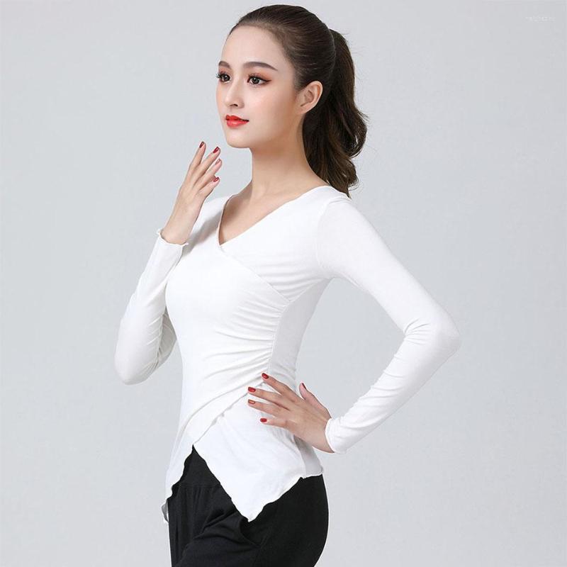 Stage Wear 2023 CM043 Female Latin Dance Tops Long Sleeve V Neck Design Women Dancing Shirt For Belly Ballroom Performance, 001
Stage Wear 2023 CM043 Female Latin Dance Tops Long Sleeve V Neck Design Women Dancing Shirt For Belly Ballroom Performance, 001