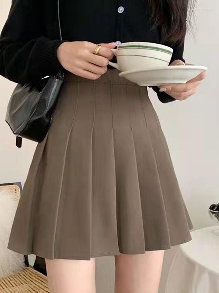 Skirts Pleated High Waist Mini Skirt Women Sexy Slim A-line JK 2023 Spring Summer Casual Ruched All-match Ladies Vestidos, Black
Skirts Pleated High Waist Mini Skirt Women Sexy Slim A-line JK 2023 Spring Summer Casual Ruched All-match Ladies Vestidos, Black