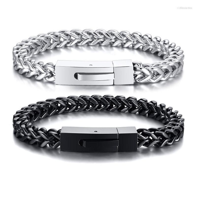 Link Bracelets High Quality Stainless Steel Braided Bracelet Bangle Men Hip Hop Party Rock Jewelry
Link Bracelets High Quality Stainless Steel Braided Bracelet Bangle Men Hip Hop Party Rock Jewelry