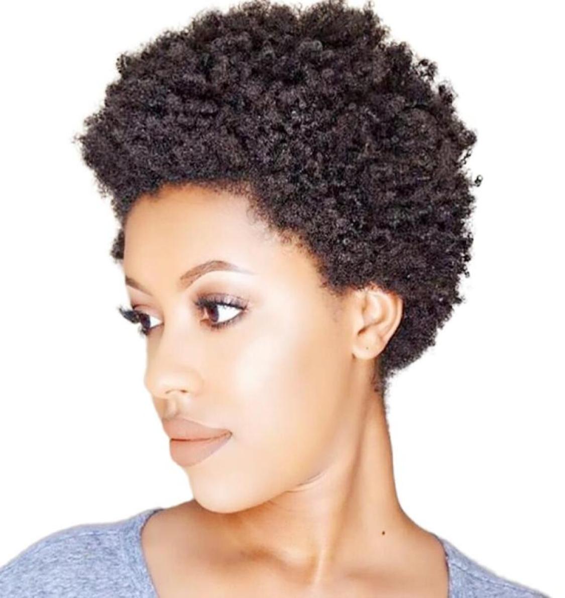 Short Curly Afro Wig Fluffy Kinky 100 Human hair Wigs Machine made Curl Brazilian None lace Wigs for Black Women4090418, Natural color
Short Curly Afro Wig Fluffy Kinky 100 Human hair Wigs Machine made Curl Brazilian None lace Wigs for Black Women4090418, Natural color