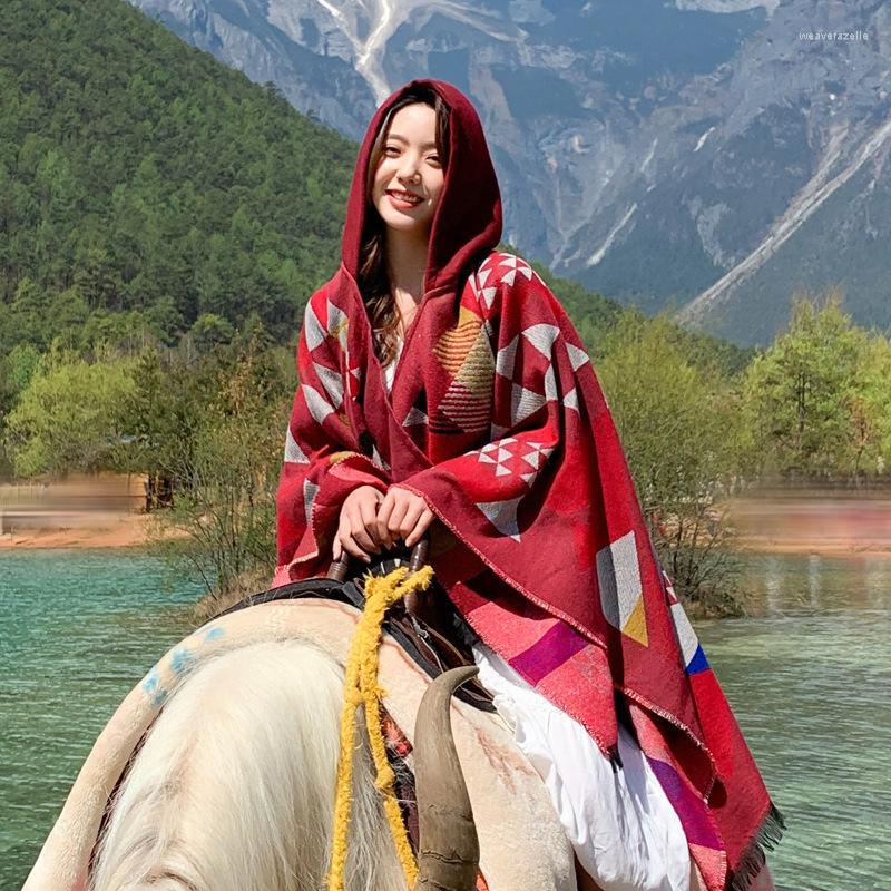 Scarves Fashion Travel Scarf Fringed Hijab Party Tassel Shawl Ethnic Style Wrap Summer Hooded Cape Cashmere Thicken Blanket
Scarves Fashion Travel Scarf Fringed Hijab Party Tassel Shawl Ethnic Style Wrap Summer Hooded Cape Cashmere Thicken Blanket