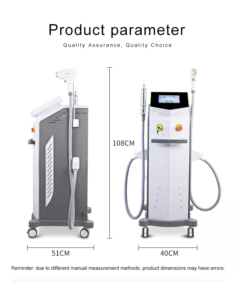 Diode laser / 808nm hair removal laser / picosecond laser for tattoo