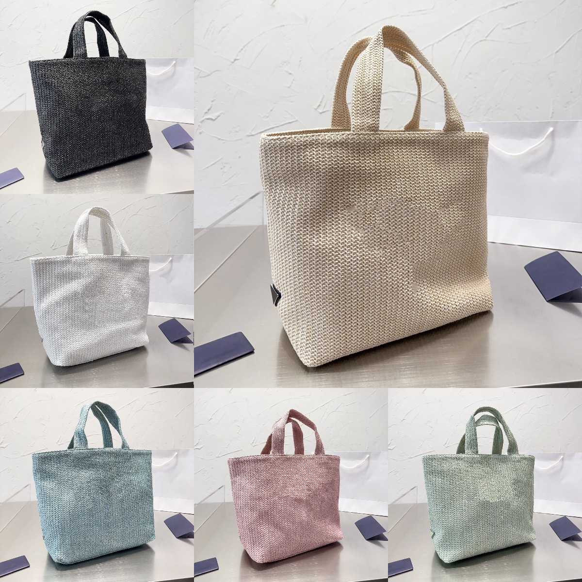 Re-Edition Tote Bag Women Raffia Wallet Designer Bags Women Shopping Bags Muti-Color Handbag Handle Bags Wallets Purse
Re-Edition Tote Bag Women Raffia Wallet Designer Bags Women Shopping Bags Muti-Color Handbag Handle Bags Wallets Purse