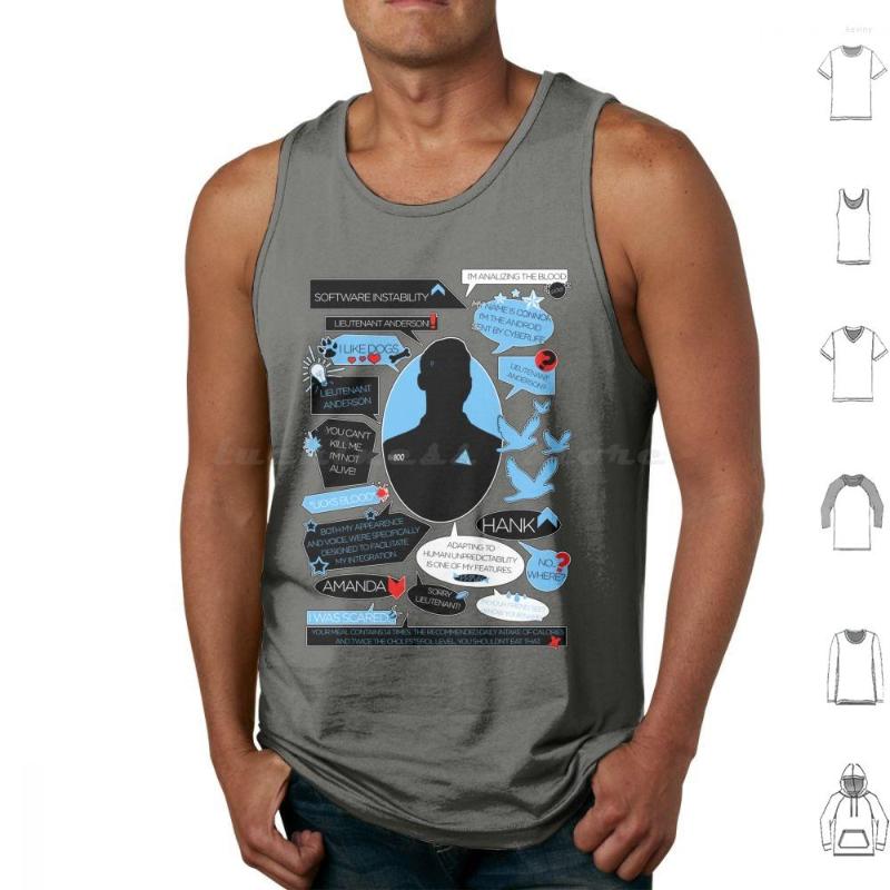 Men's Tank Tops Connor _ Quote Vest Sleeveless Rk800 Detroit Become Human Deviant Android Conner Hank Kara Markus, M-tank-white
Men's Tank Tops Connor _ Quote Vest Sleeveless Rk800 Detroit Become Human Deviant Android Conner Hank Kara Markus, M-tank-white