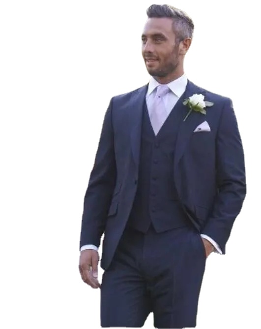 Hot Selling Navy Blue Slim Fit Wedding Tuxedos Groom Tuxedo ( Jacket+Pants +Jacket) Best Men Suits Groomsmen Suits Custom Made, Same as image
Hot Selling Navy Blue Slim Fit Wedding Tuxedos Groom Tuxedo ( Jacket+Pants +Jacket) Best Men Suits Groomsmen Suits Custom Made, Same as image
