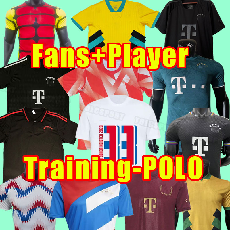 23 24 Bayern Munich soccer jerseys DE LIGT SANE 2023 2024 football shirt HERNANDEZ GORETZKA GNABRY KIMMICH fans player version training polo goalkeeper
23 24 Bayern Munich soccer jerseys DE LIGT SANE 2023 2024 football shirt HERNANDEZ GORETZKA GNABRY KIMMICH fans player version training polo goalkeeper