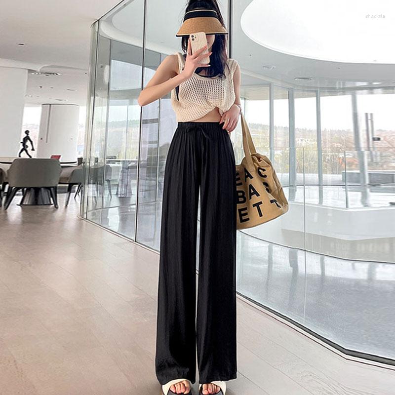 Women's Pants Women's Clothing Summer 2023 Wide Leg Casual Streetwear High Waist Trousers In Ladies Korean Fashion Pink Outfits, Recommend black
Women's Pants Women's Clothing Summer 2023 Wide Leg Casual Streetwear High Waist Trousers In Ladies Korean Fashion Pink Outfits, Recommend black