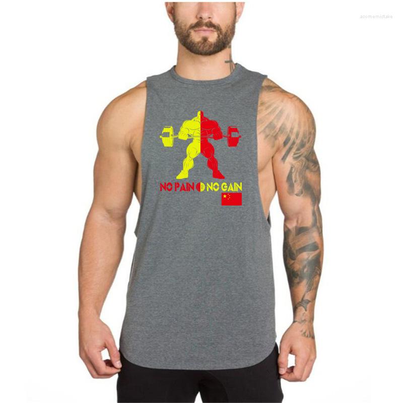 Men's Tank Tops Mens Sleeveless 2023 Summer Male Sportswear Top Gyms Clothing Bodybuilding Undershirt Fitness Vest Tanktop, White
Men's Tank Tops Mens Sleeveless 2023 Summer Male Sportswear Top Gyms Clothing Bodybuilding Undershirt Fitness Vest Tanktop, White