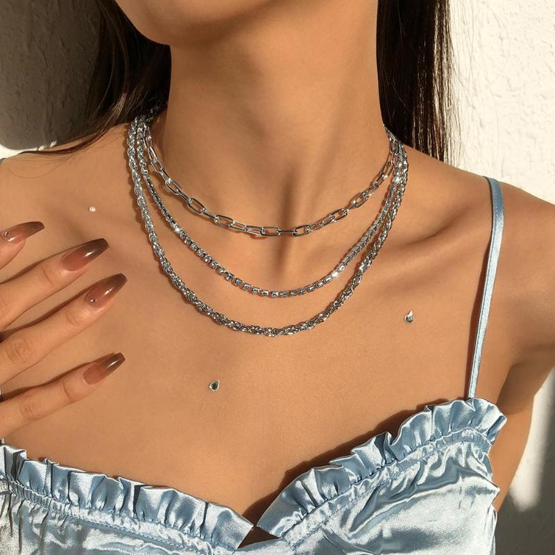 Chains Lalynnly Luxury Temperament Chain Necklaces For Women Girls Clavicle Necklace Female Charm Jewelry Wholesale Gifts N9334
Chains Lalynnly Luxury Temperament Chain Necklaces For Women Girls Clavicle Necklace Female Charm Jewelry Wholesale Gifts N9334