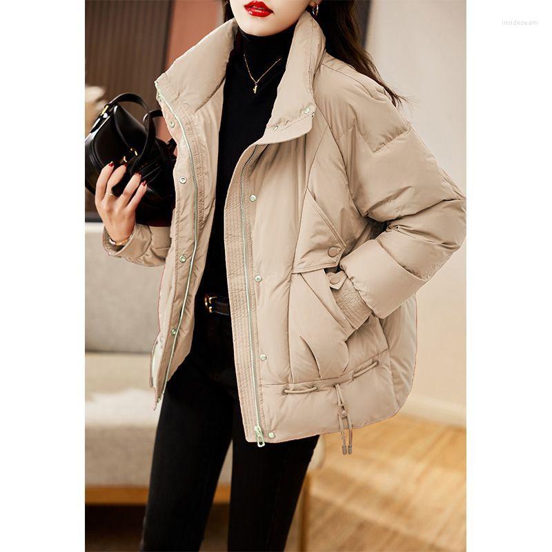 Women's Trench Coats Cotton Jacket For Women Winter 2023 Fashion Loose Slimming With Warm Design Long Sleeve Niche Female, Khaki
Women's Trench Coats Cotton Jacket For Women Winter 2023 Fashion Loose Slimming With Warm Design Long Sleeve Niche Female, Khaki