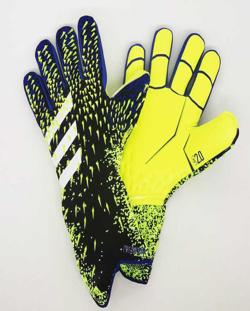 2021 latex goalkeeper gloves no finger guards thickened football professional glove1568774, Black
2021 latex goalkeeper gloves no finger guards thickened football professional glove1568774, Black