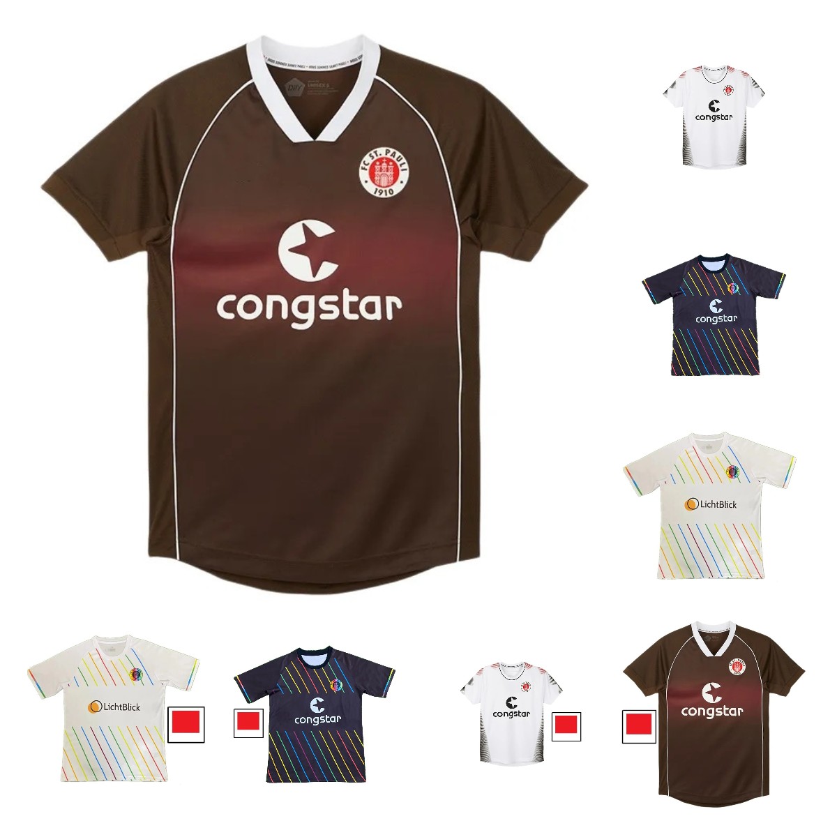 2023 24 St. Pauli Mens Soccer Jerseys PAQARADA EGGESTEIN IRVINE OTTO HARTEL NEMETH MAURIDES Home Special Edition Football shirt Short Sleeve BECKER KYEREH Uniforms, Adult 6
2023 24 St. Pauli Mens Soccer Jerseys PAQARADA EGGESTEIN IRVINE OTTO HARTEL NEMETH MAURIDES Home Special Edition Football shirt Short Sleeve BECKER KYEREH Uniforms, Adult 6