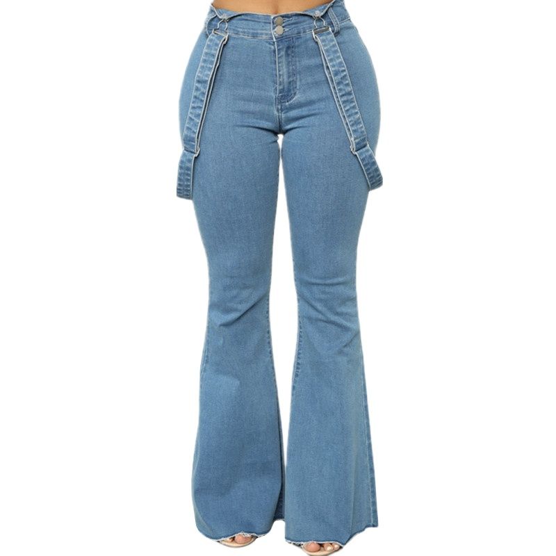 UHYTGF Rompers Jeans Women Overalls Jumpsuit Denim Pants Sling Straps Long Pants Fashion Ladies Denim Flared Pants Overalls, White
UHYTGF Rompers Jeans Women Overalls Jumpsuit Denim Pants Sling Straps Long Pants Fashion Ladies Denim Flared Pants Overalls, White