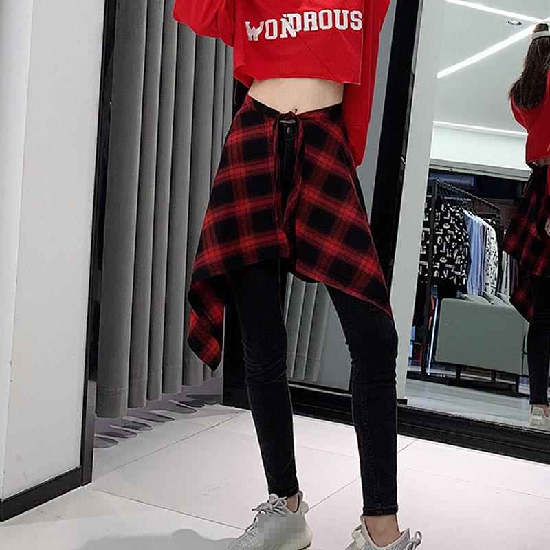 Skirts Hip Hop Irregular Men Women Fake Hem Summer Plaid False Shirt Skirt Half-body Female Punk Shorts Street Dance Style, Red
Skirts Hip Hop Irregular Men Women Fake Hem Summer Plaid False Shirt Skirt Half-body Female Punk Shorts Street Dance Style, Red