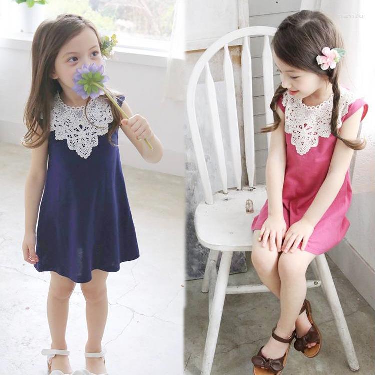 Girl Dresses Summer Flowers Elegant Girls Sleeveless Dress Party Lace Cotton Baby Princess 2-7 Children Clothing Kids Clothes, Black
Girl Dresses Summer Flowers Elegant Girls Sleeveless Dress Party Lace Cotton Baby Princess 2-7 Children Clothing Kids Clothes, Black