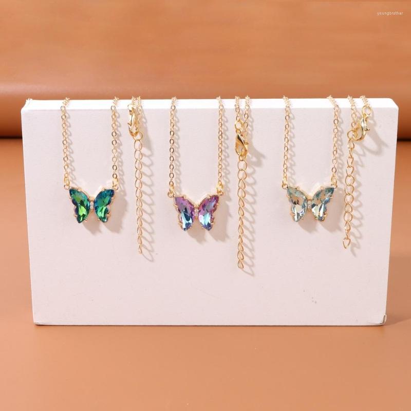 Pendant Necklaces High Quality Crystals Butterfly Charm Necklace Gold Color Adjustable Chain Bracelets For Women Men Reiki Jewelry Gifts
Pendant Necklaces High Quality Crystals Butterfly Charm Necklace Gold Color Adjustable Chain Bracelets For Women Men Reiki Jewelry Gifts